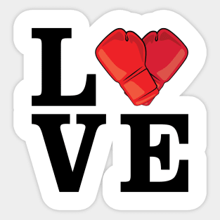 Love Boxing Sticker